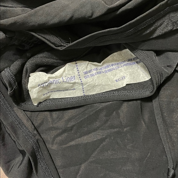 NWT Athleta Aqualuxe Side Scrunch Swim Skirt Black Adjustable Size Small - Picture 9 of 9